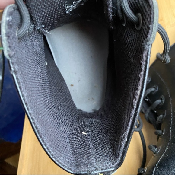 Dr Doc Martens Black Luana Womens Leather Boots Size 9 - Picture 10 of 11